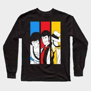 054b Lupin Trio Long Sleeve T-Shirt